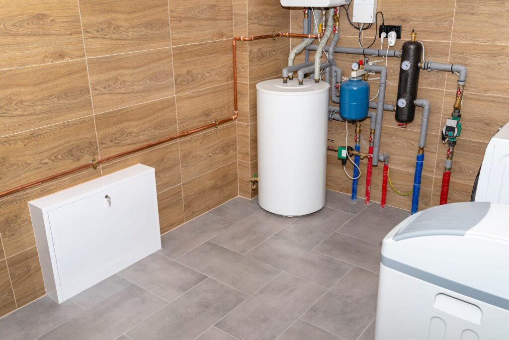 Residential water heater and plumbing system installed in Menifee
